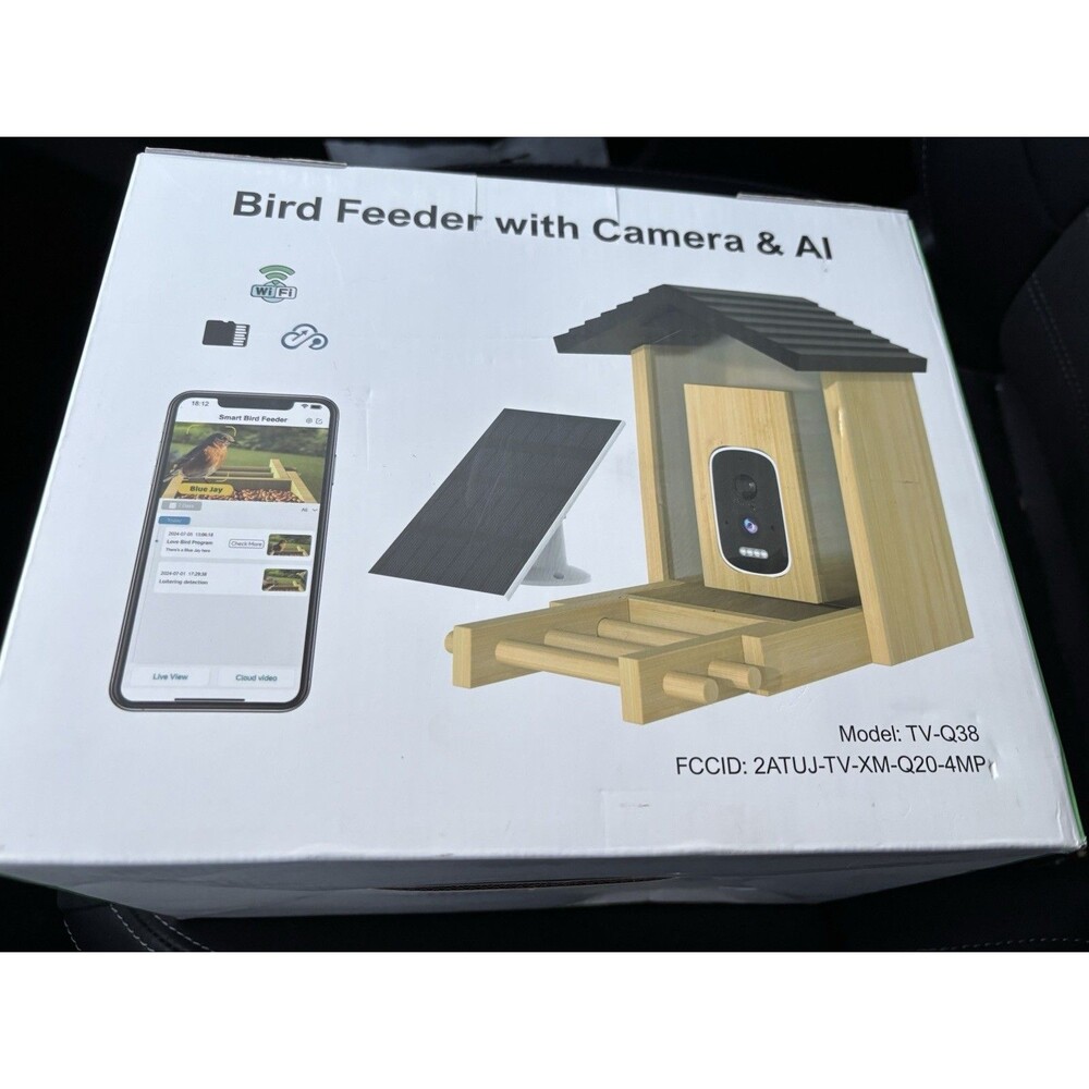 Bird Feeder With Camera
